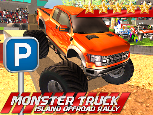 【免費模擬App】MONSTER TRUCK BEACH OFFROAD-APP點子