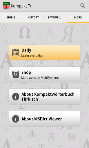 Dictionary TurkishGerman