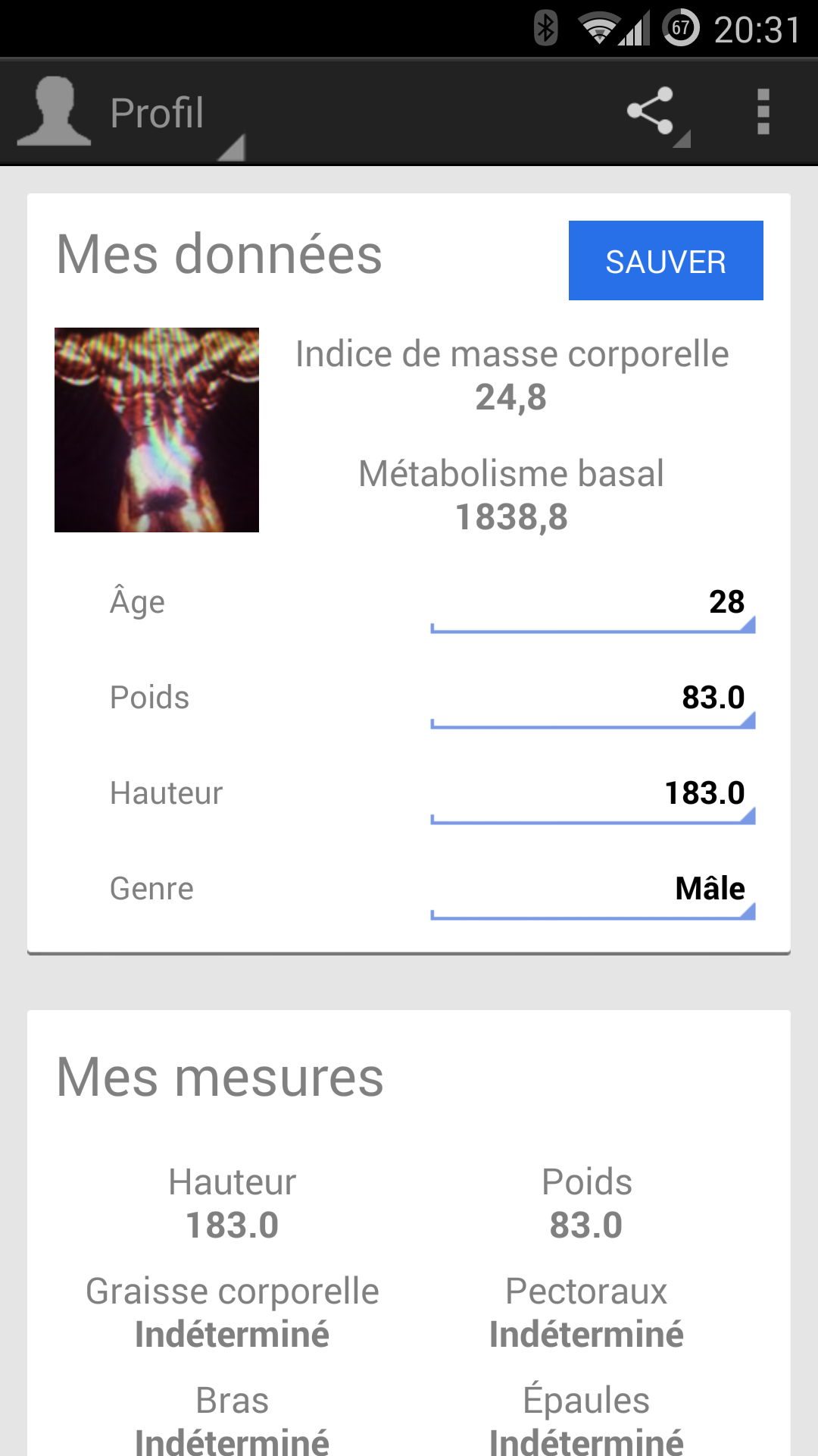 Android application 4F Pro Diet Exercises Fitness screenshort