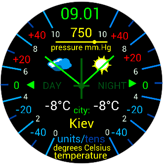 Weather Widget Screen 1