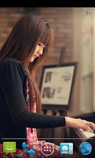 Beauty and Piano LWP Screenshots 2