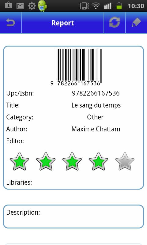 My Books Screen 3