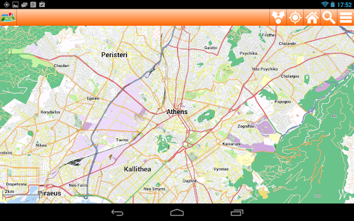 Athens, Greece Offline Map Screenshots 4