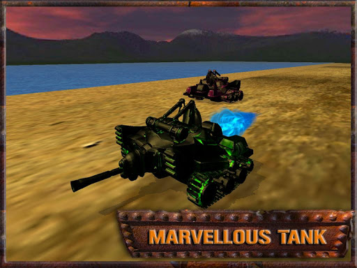 【免費模擬App】Future Battle Racing Tank War-APP點子