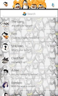 How to install GO SMS PENGUINS THEME 1.0 mod apk for android