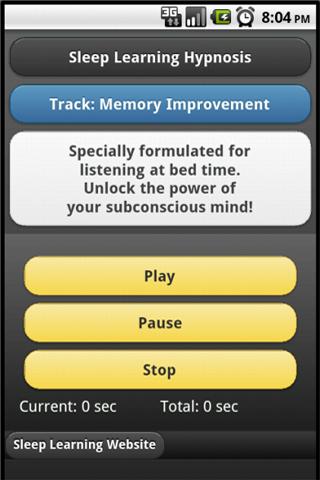 Android application Improve Memory screenshort