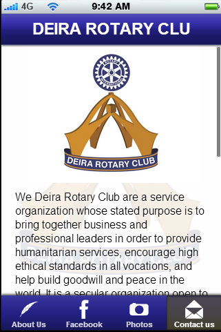 【免費社交App】Rotary Club of Deira-APP點子