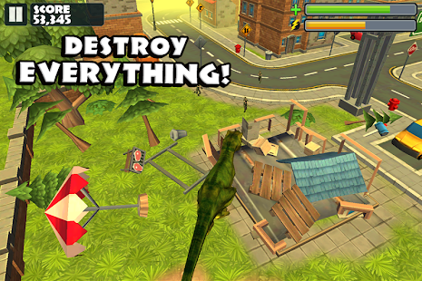 Jurassic Rampage: Smash City(圖2)-速報App