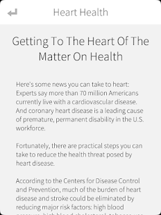 Heart Health - Cardiac Risk Screenshots 2