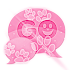 Pink 2 GO SMS PRO Theme2.9