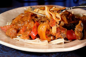 Eggplant Paprikash