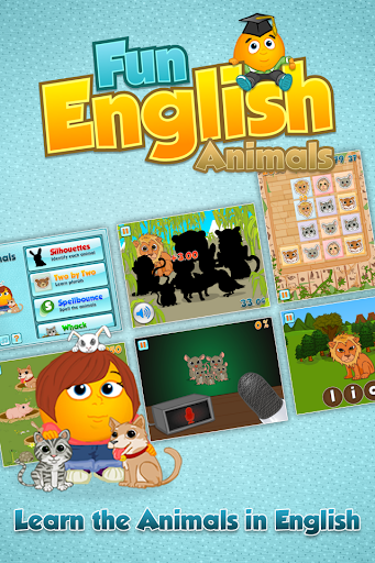 Fun English Animals - 英语动物名称的