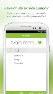 Tvoje menu Screenshots 2