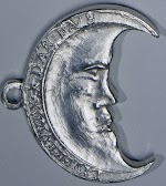 Geuzenpenning in de vorm van een halve maan. Nederland, ca. 1574