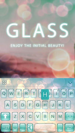 Glass Theme for ikeyboard