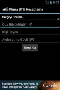 Lastest Klima BTU Hesaplama APK