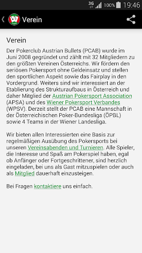 【免費運動App】Pokerclub Austrian Bullets-APP點子