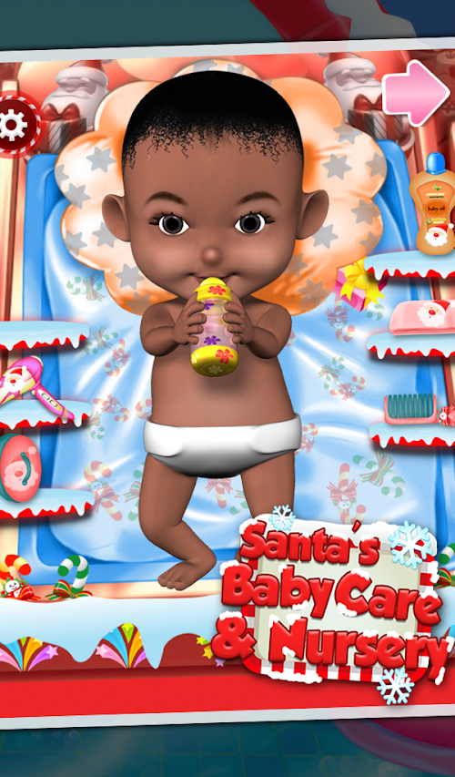 Android application Santa BabyCare Nursery FunLite screenshort