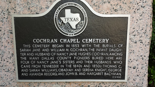 Cochran Chapel Cemetery Historical Commission