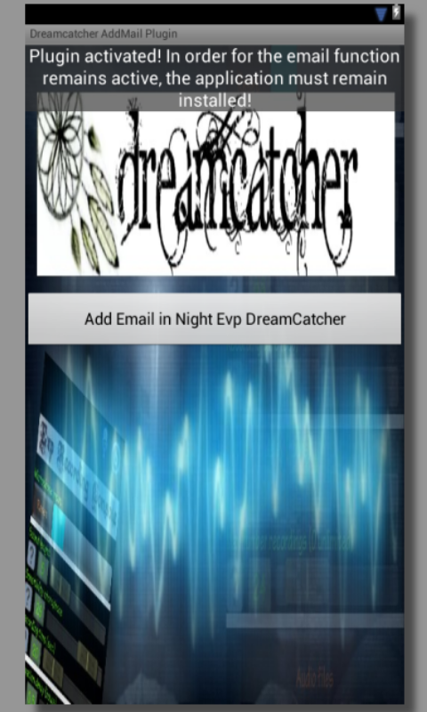 Plugin Night Evp DreamCatcher Screen 3