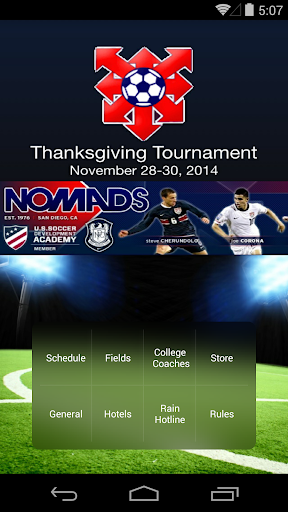 Nomads Thanksgiving Tournament