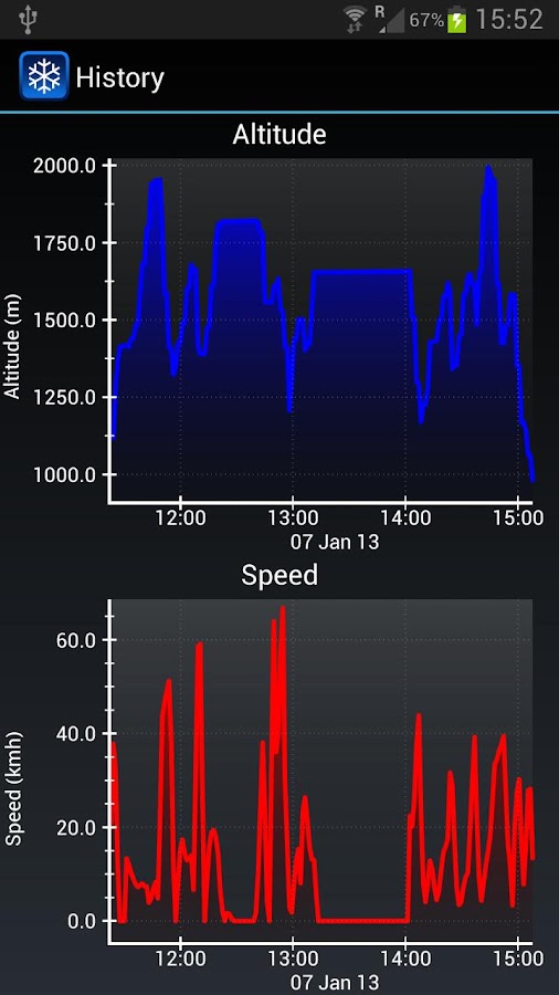 ski tracks android скачать