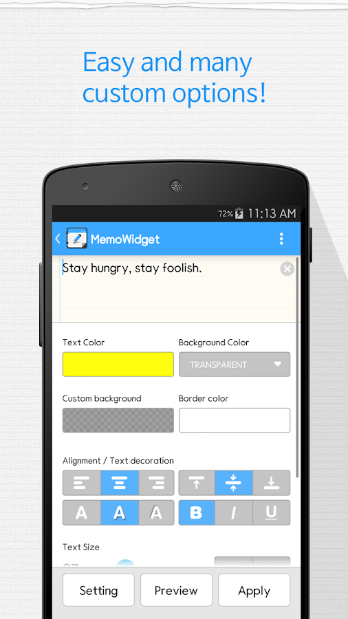 Memo Widget (Note Widget) Android Apps on Google Play