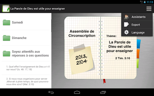 AssembléeCirconscription Notes - screenshot thumbnail