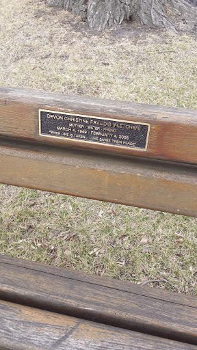 Devon Christine Pavlidis (Fletcher) Memorial Bench