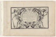 Album met een titelprent en een serie van negentien ornamentprenten met ontwerpen voor hoofddeksels