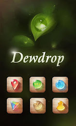 Dewdrop GO Launcher Theme poster 1
