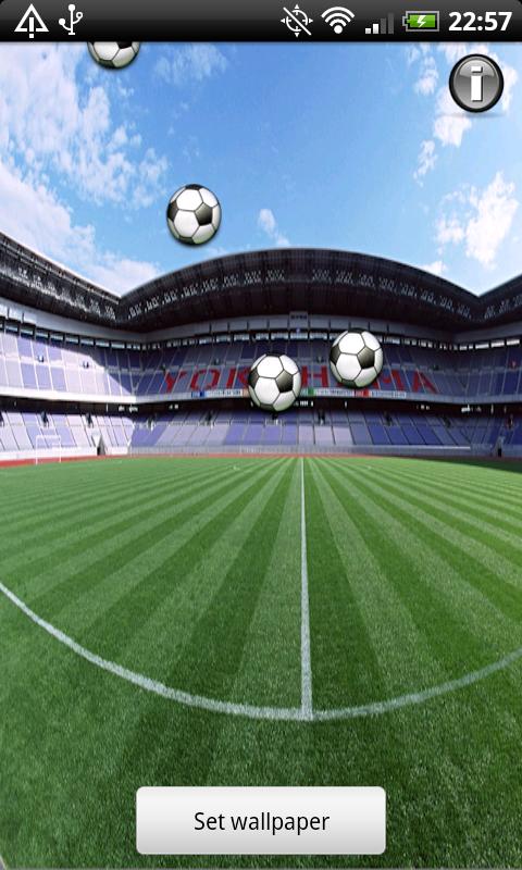 Soccer (Live Wallpaper) Screen 1