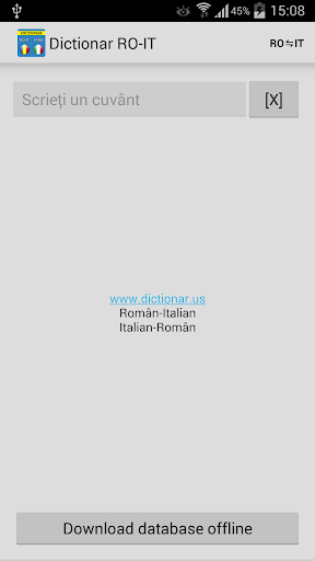 Dictionar Italian