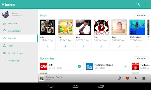 TuneIn Radio Pro apk cracked download - screenshot thumbnail