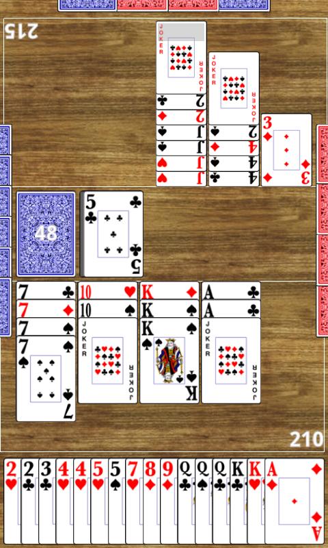 Android application Canasta screenshort