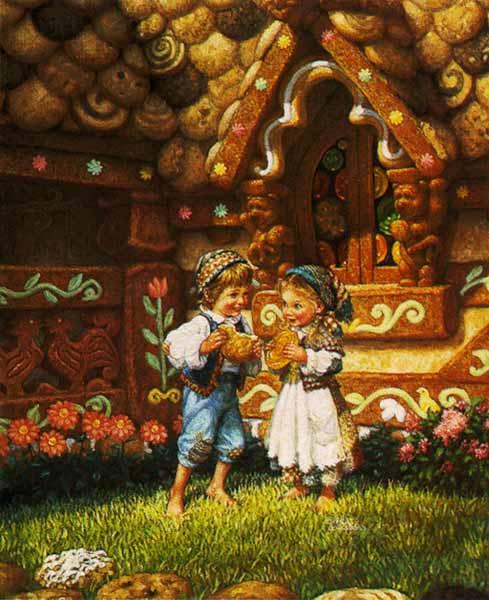 Hansel and Gretel audiobook Screen 1