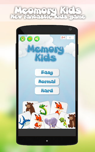 Memory game for kids