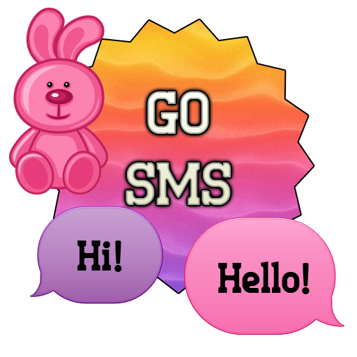 GO SMS - Bunny 2 LOGO-APP點子