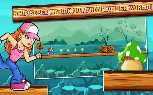 【免費冒險App】Super Marion in Wonder World-APP點子