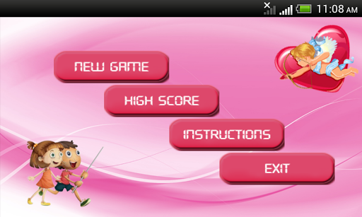 Heart Shooting Game