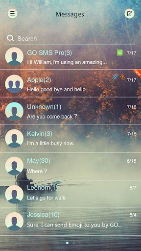 免費下載個人化APP|GO SMS PRO MIST THEME app開箱文|APP開箱王