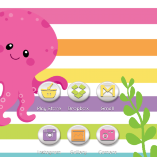 Sealife Go Launcher Theme LOGO-APP點子