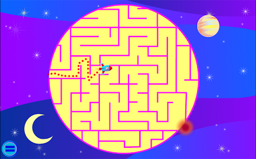 Android application Wee Kids Mazes screenshort