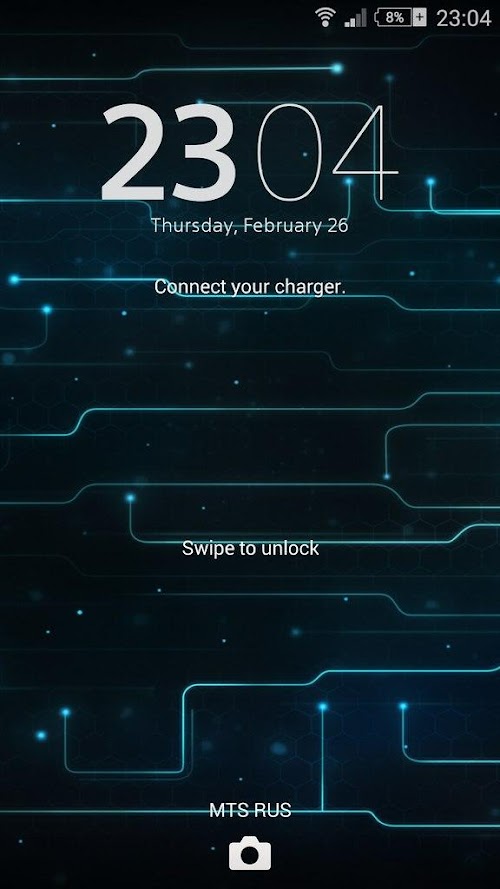 Android application Theme XPERIEN™- TRON screenshort
