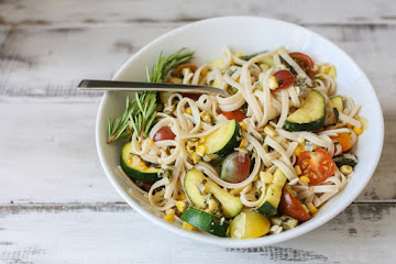 Linguine with Summer Vegetables