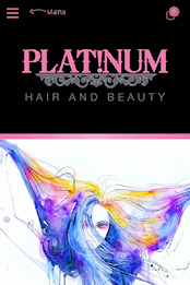 Platinum Hair and Beauty poster 1