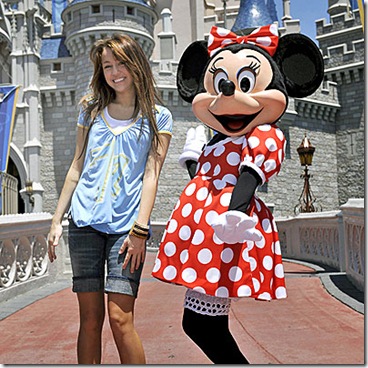Miley Cyrus ditched from Disney party picture