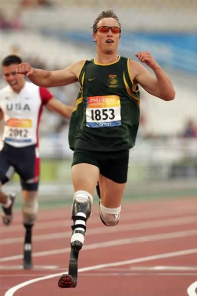 South African Amputee Sprinter Oscar Pistorius picture