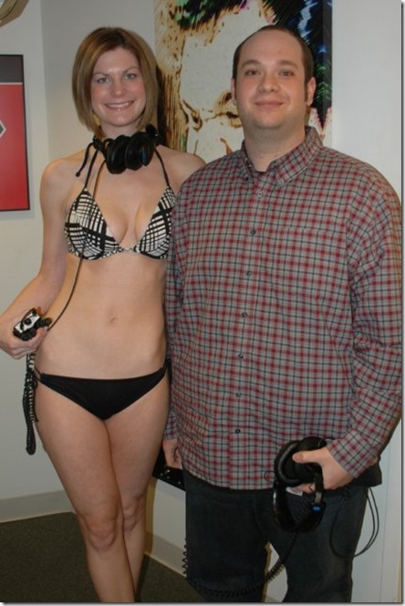 bikini-wearing teacher marie jerry and husband Aaron Jerry photo picture