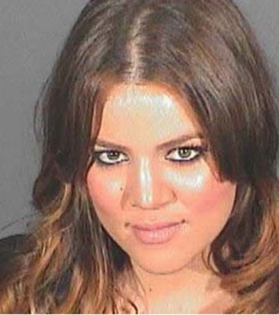 khloe kardashian mugshot, Khloe Kardashian jailed for DUI probation violations